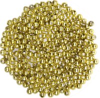 Glänzende Perlen | Farbe: gold | 350 Stück |...