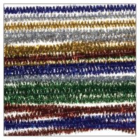 Metallic Pipe Cleaners | assorted colors | 25 pieces |...